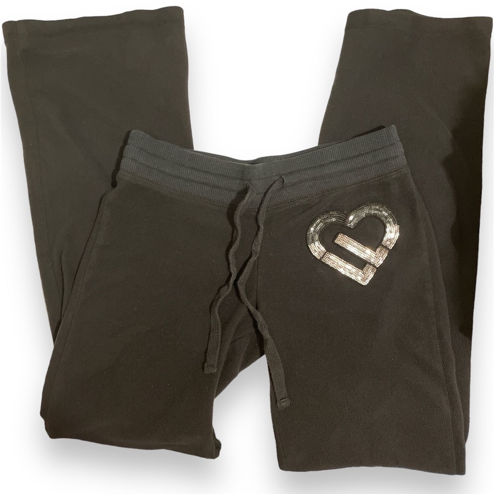 Black Sweat Pants XXS mystery brand PRELOVED